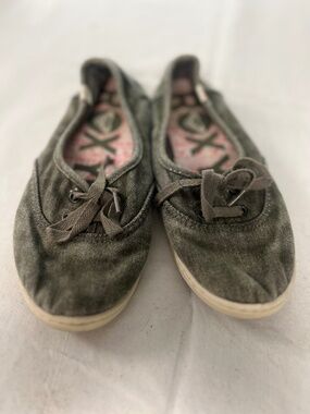Roxy army green canvas